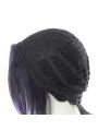 Demon Slayer Kochou Shinobu Short Purple Gradient Color Cosplay Wigs
