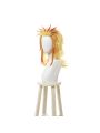 Demon Slayer  Rengoku Kyoujurou Yellow Mixed Red Ponytail Cosplay Wigs