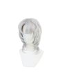Demon Slayer Rui Silver Curly Long Cosplay Wigs