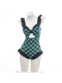 Demon Slayer Tanjirou Kamado Swimsuit Cosplay Costume