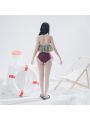 Demon Slayer Tomioka Giyuu Swimsuit Two Piece Bathing Suit Cosplay Costume