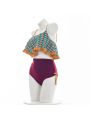 Demon Slayer Tomioka Giyuu Swimsuit Two Piece Bathing Suit Cosplay Costume