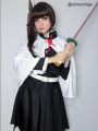 Demon Slayer Tsuyuri Kanawo Female Uniform Cosplay Costume