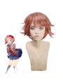 DDLC! Sayori Short Brown Synthetic Cosplay Wigs