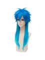 Dramatical Murder Seragaki Aoba Anime Blue Long Cosplay Wigs