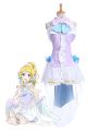 Love Live Eli Ayase White Valentine's Day Uniform Cosplay Costumes
