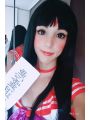 Miss Kobayashi's Dragon Maid Fafnir Long Black Cosplay Wigs
