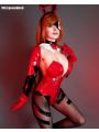 EVA asuka Fanart Bunny Girl Cosplay Costume