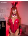EVA asuka Fanart Bunny Girl Cosplay Costume