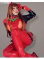EVA Asuka Langley Combat Suit Cosplay Costume