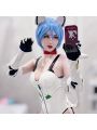 EVA Rei Cat White Cosplay Costume