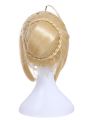 Fate Go Saber Artoria Pendragon Synthetic Short Blonde Cosplay Wigs