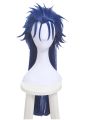 Fate Stay Night Lancer Long Blue Synthetic Cosplay Wigs