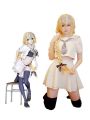 Fate/Grand Order Fate Go Jeanne d'Arc White Uniform Cosplay Costumes