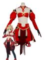 Fate/Apocrypha Aka no Saber Red Anime Cosplay Costumes
