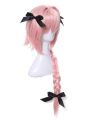 Fate Apocrypha Astolfo Pink Long Braid Cosplay Wigs 