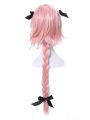 Fate Apocrypha Astolfo Pink Long Braid Cosplay Wigs 