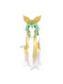 Fate Apocrypha Atalanta Yellow Mixed Green Cosplay Wigs With Ear 