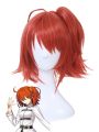 Fate/Grand Order Grand Master Olgamally Animusphere Short Straight Orange Red Synthetic Female Cosplay Wigs