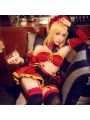 FateApocrypha FGO Saber Mordred Maid Cosplay Costume