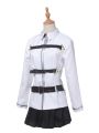 Fate/Grand Order Grand Master Olgamally Animusphere Black And White Uniform Anime Cosplay Costumes