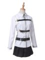 Fate/Grand Order Grand Master Olgamally Animusphere Black And White Uniform Anime Cosplay Costumes