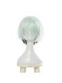 FateGrand Order Servant  Lang Lin Wang Mixed Color Short Straight Cosplay Wigs 