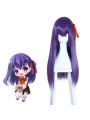 Fate/Stay night Sakura Matou  Long straight Purple Cosplay Wigs
