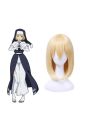 Fire Force Iris Blonde Medium Length Cosplay Wigs