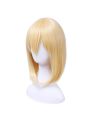 Fire Force Iris Blonde Medium Length Cosplay Wigs