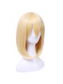 Fire Force Iris Blonde Medium Length Cosplay Wigs