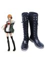 Futaba Sakura Persona 5 Blcak Boots Game Cosplay Shoes