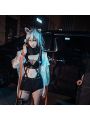 Game Arknights Schwarz Cosplay Costume