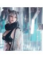 Game Arknights Schwarz Cosplay Costume