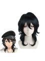 Game Ensemble Stars Rei Sakuma Black Curly Cosplay Wig