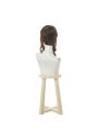 Game Final Fantasy VII Aerith Gainsborough Cosplay Wigs Brown Long Curly Cosplay Wig
