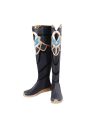 Game Genshin Impact Albedo Cosplay Shoes