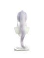 Game Genshin Impact Ayaka Gray Mixed Blue Long Ponytail Cosplay Wigs
