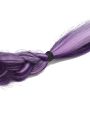 Game Genshin Impact Baal Purple Mided Color Long Cosplay Wigs