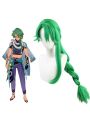 Game Genshin Impact Baizhu Green Weave Long Cosplay Wigs