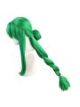 Game Genshin Impact Baizhu Green Weave Long Cosplay Wigs
