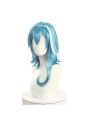 Game Genshin Impact Eula Blue Mixed White Cosplay Wigs