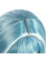 Game Genshin Impact Eula Blue Mixed White Cosplay Wigs
