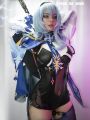 Game Genshin Impact Eula Cosplay Costume