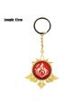 Game Genshin Impact  Eye of God Vision 14 Style Florescent Light Keychain 