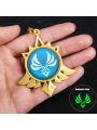 Game Genshin Impact  Eye of God Vision 14 Style Florescent Light Keychain 