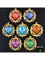 Game Genshin Impact  Eye of God Vision 14 Style Florescent Light Keychain 