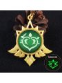 Game Genshin Impact  Eye of God Vision 14 Style Florescent Light Keychain 