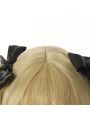 Game Genshin Impact Fischl Blonde Ponytail Cosplay Wigs