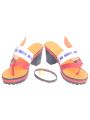 Game Genshin Impact Guuji Yae Cosplay Shoes